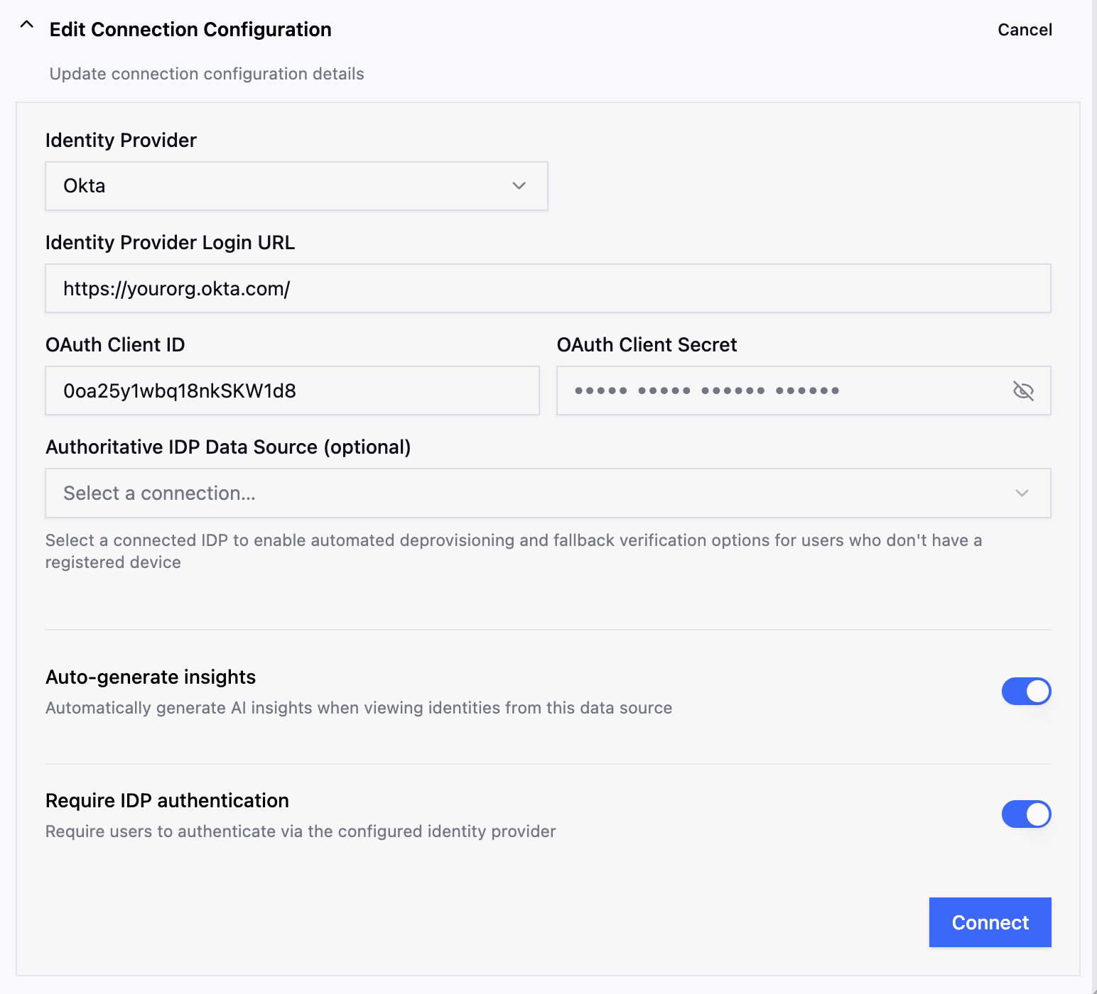 slashid console configuration