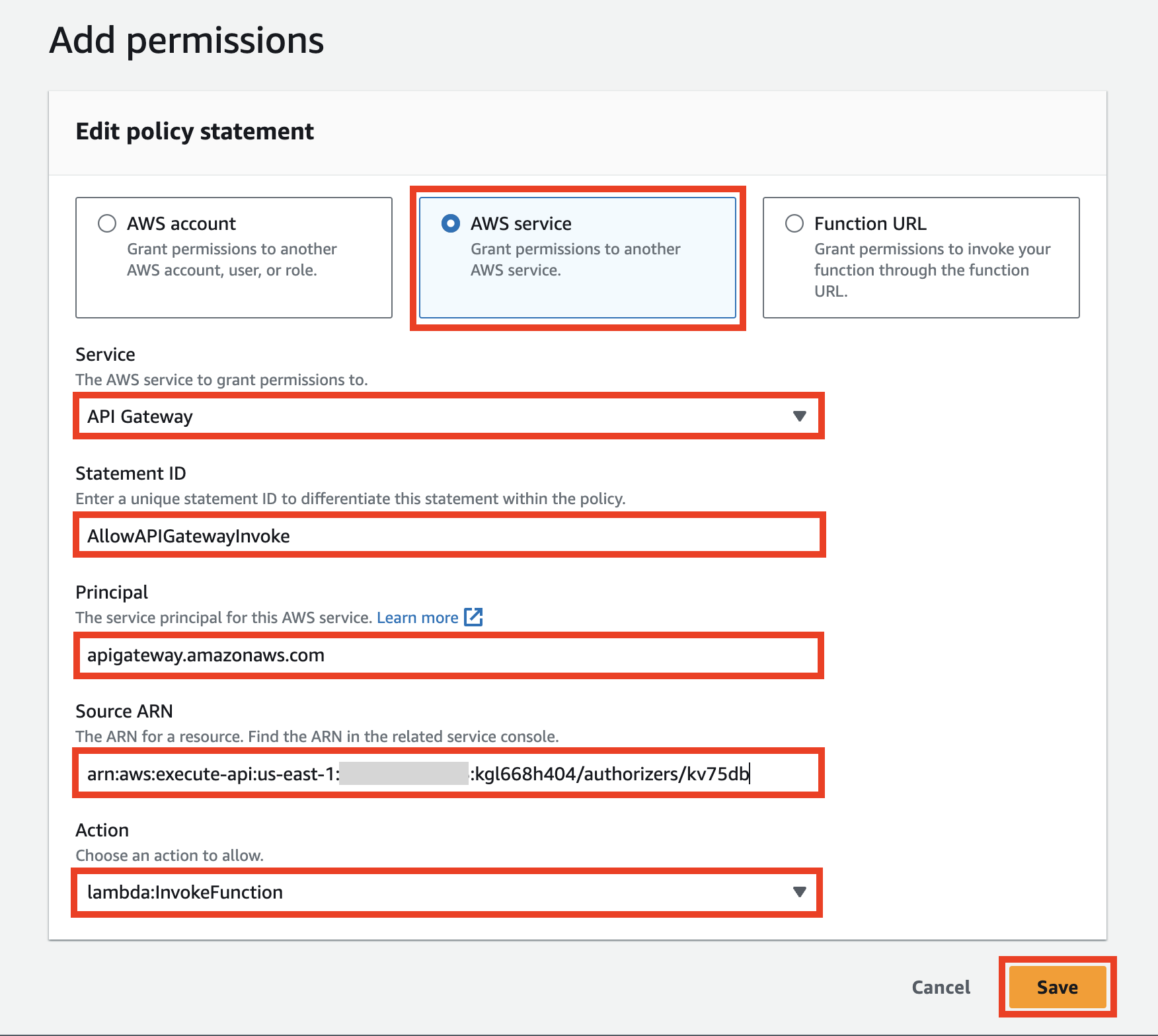 Configure Authorizer 4